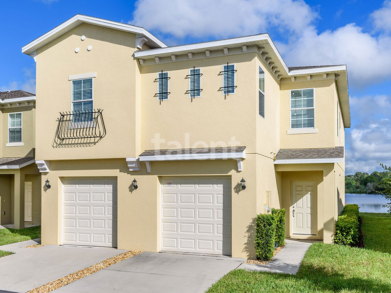 Bridgewater - Comprar casa em Orlando em frente ao lago Fachada