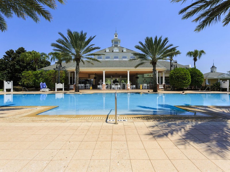 Reunion Resort - Lugar perfeito para comprar casa em Orlando Piscina condomínio