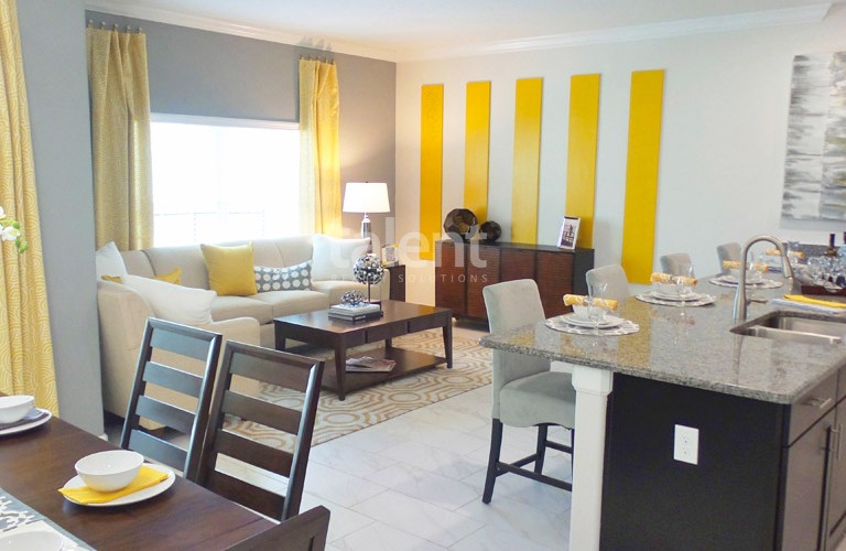 The Cove Resort - Casas em Orlando perto da Disney Sala de estar