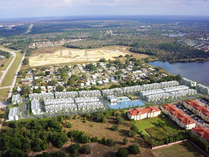 Crystal Ridge - Casas à venda em Orlando Vista aérea